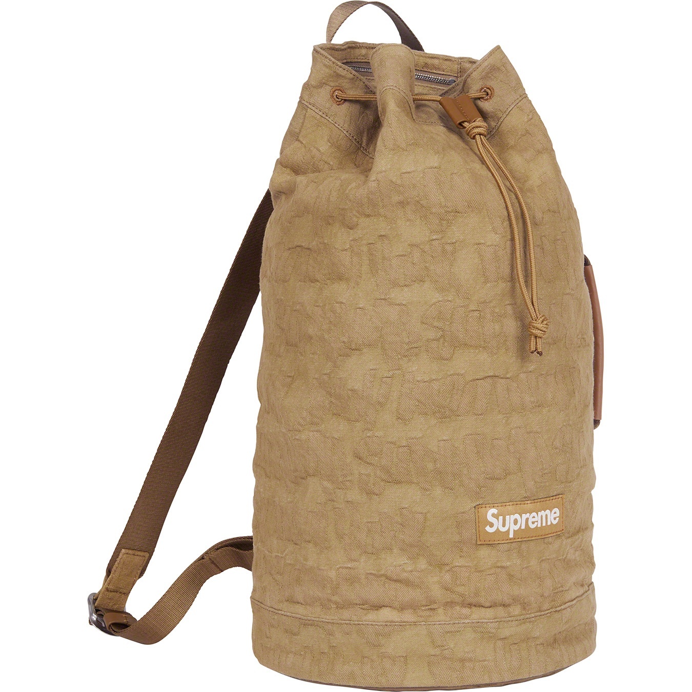 Fat Tip Jacquard Denim Backpack view 5